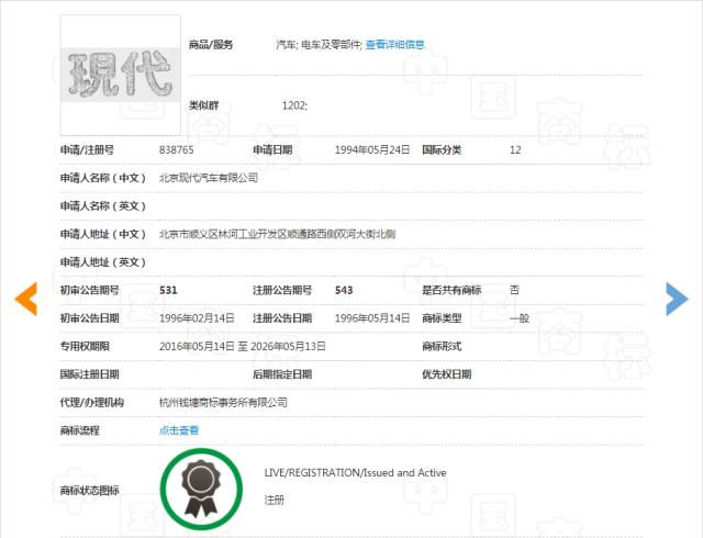 汽車“撞上”電動車，“現(xiàn)代”商標(biāo)將判給誰？