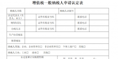 一般納稅人資格認定（全國企業(yè)一般納稅人資格查詢）