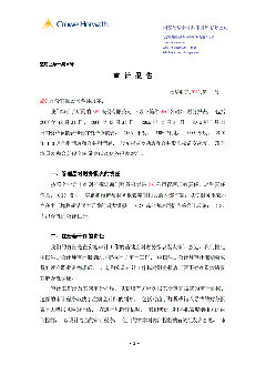 審計報告代理-財務審計報告內容（）